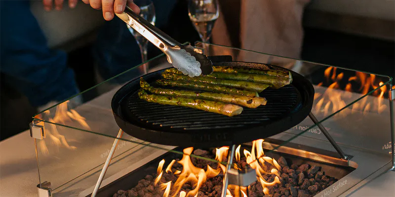 Cooking on your lounge table